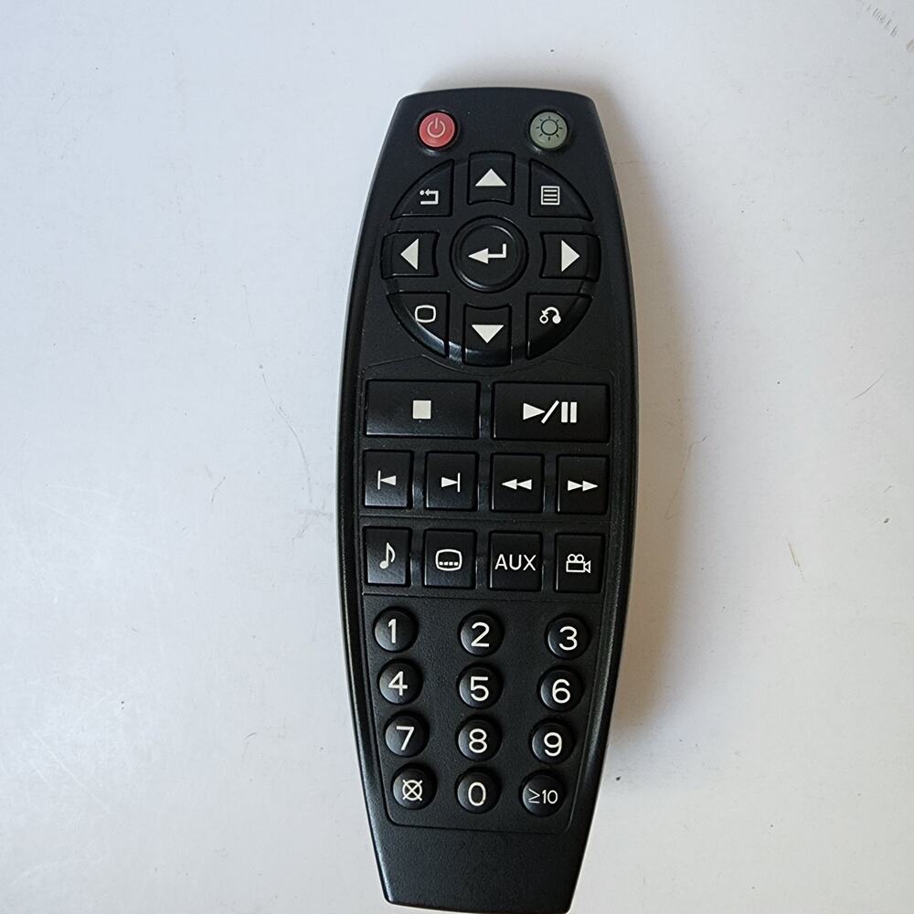 07-11 GMC Acadia Rear DVD Entertainment System Remote Control Black OEM 15190411